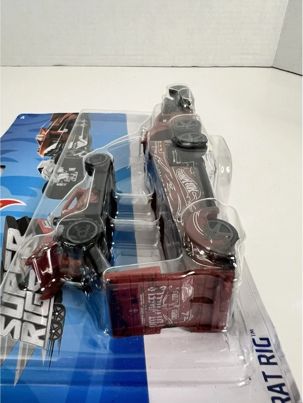 Hot Wheels 1:64 Super Rigs Rat Rig Car Truck Trailer Factory Sealed BDW51